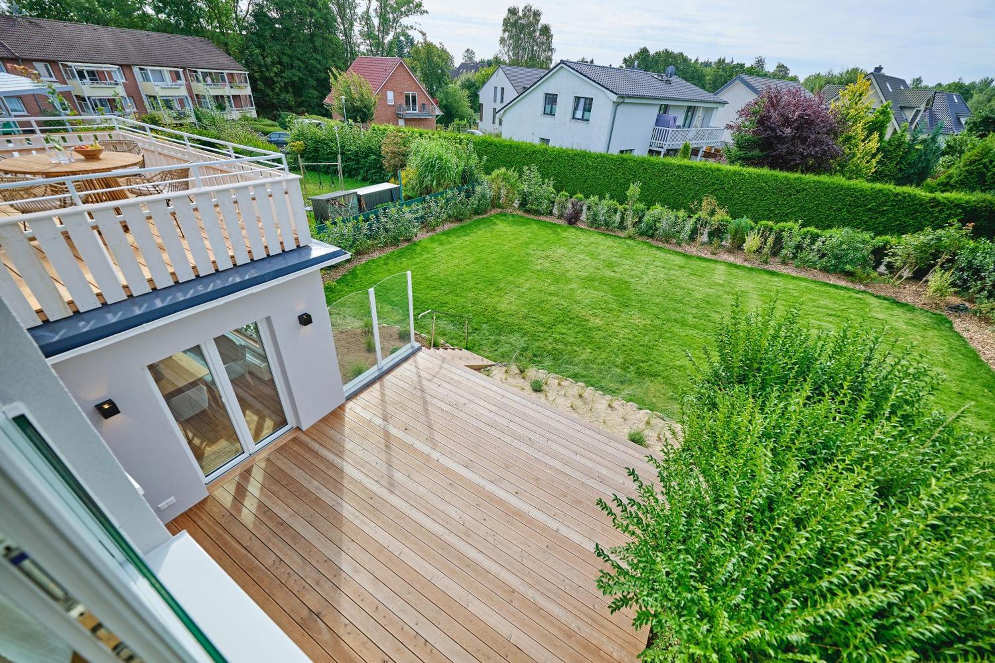 Lykke Hus - Wohnung Mathildas Garten Eg 티멘도르프스트랜드 외부 사진